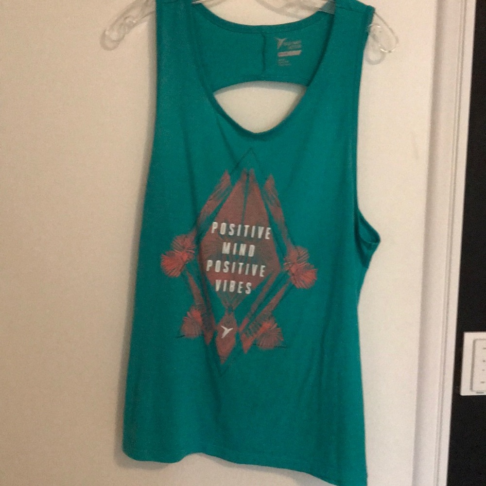 Positive mind workout tank